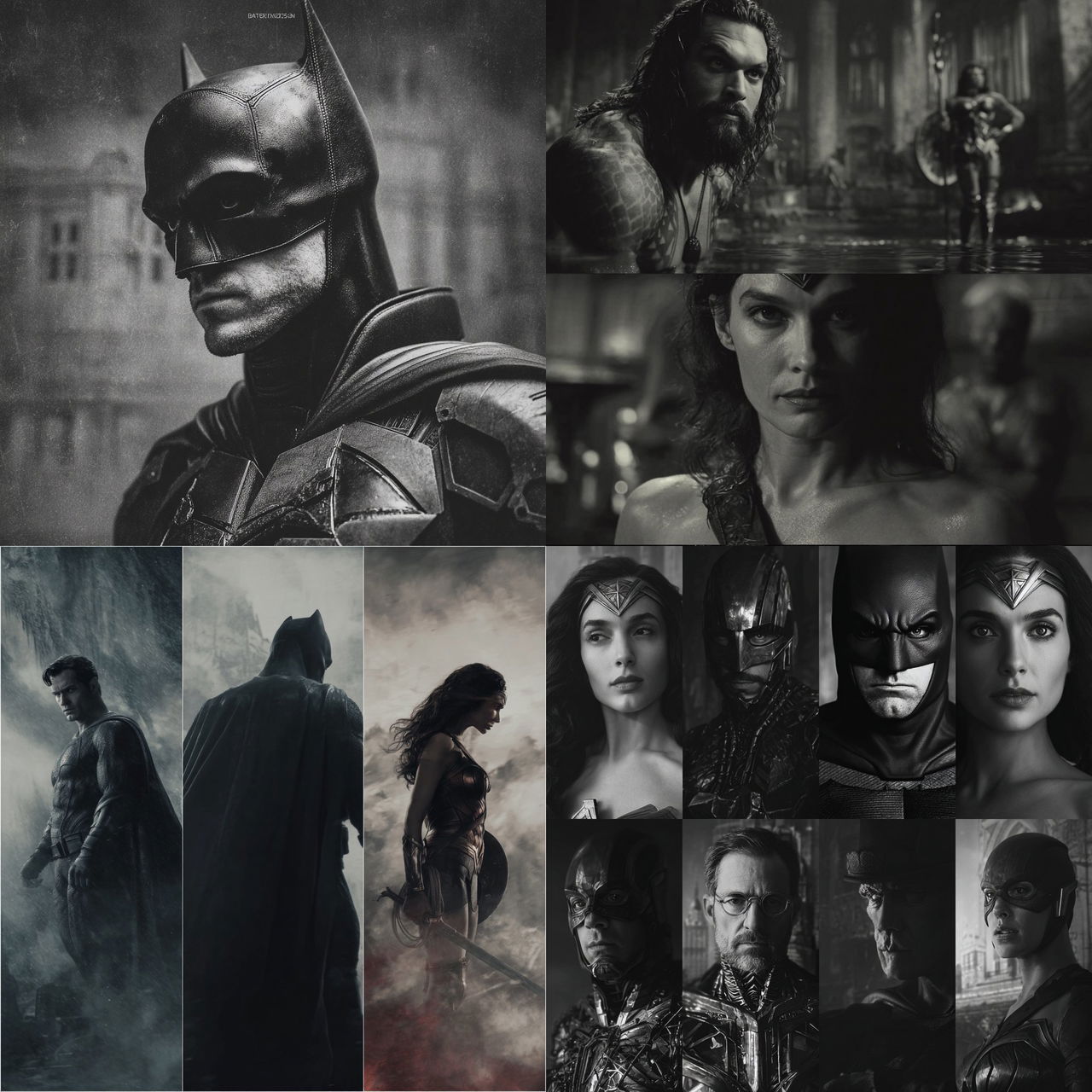 Zack Snyder style, Midjourney V7, render 1 of 4