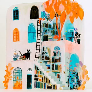 Paintflora Oddity style, Midjourney V8.2: Midlibrary