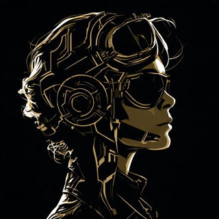 Counterweight Arcana style, Midjourney V8.2: conceptual portrait photograph of Amelia Earhart