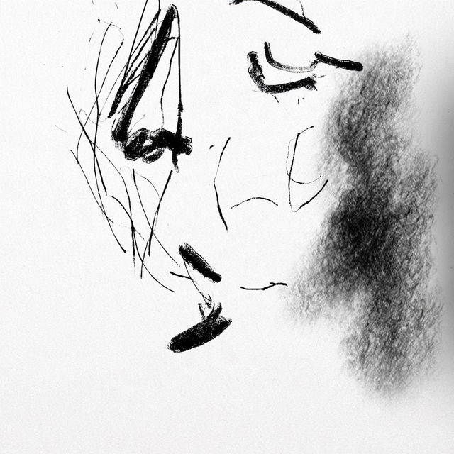 Construction Ink style, Midjourney V8.2, render 3 of 4