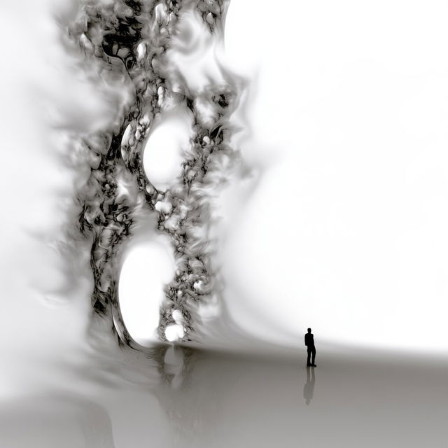 Void Lithograph style, Midjourney V8.2, render 2 of 4
