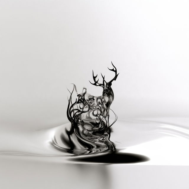 Void Lithograph style, Midjourney V8.2, render 4 of 4
