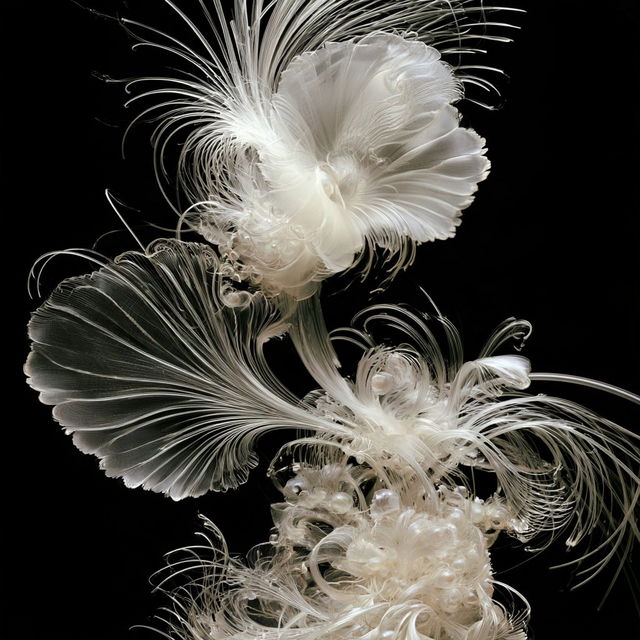 Veilbotany style, Midjourney V8.2, render 2 of 4