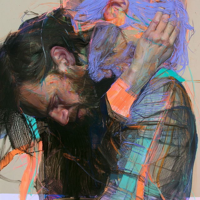 Chromasketch style, Midjourney V8.2, render 3 of 4