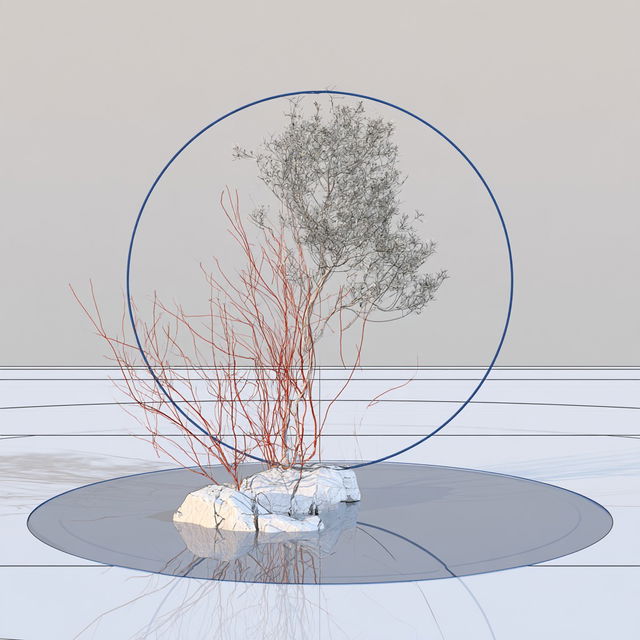 Wireash style, Midjourney V8.2, render 1 of 4