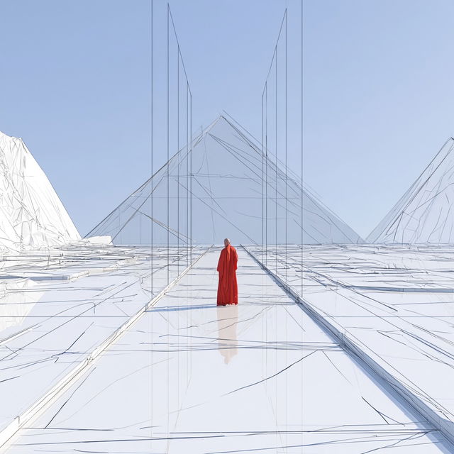 Wireash style, Midjourney V8.2, render 4 of 4