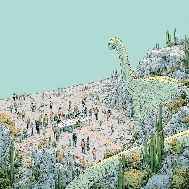 Cartoonic Tectonics style, Midjourney V8.2, render 3 of 4