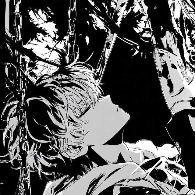 Inkcut Saints style, Midjourney V8.2, render 4 of 4