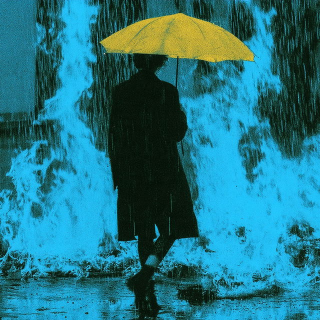 Umbrella Kineticism style, Midjourney V8.2, render 4 of 4