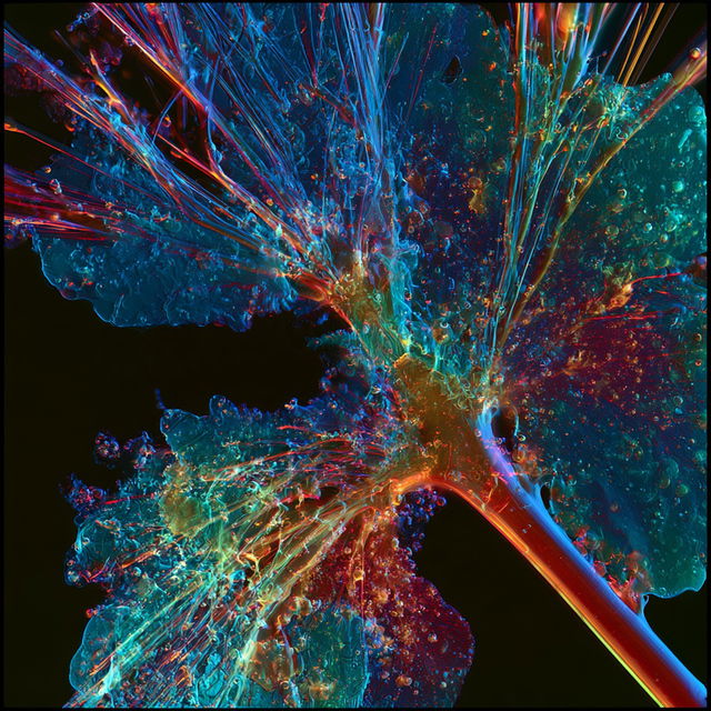 Cellular Aurora style, Midjourney V8.2, render 2 of 4