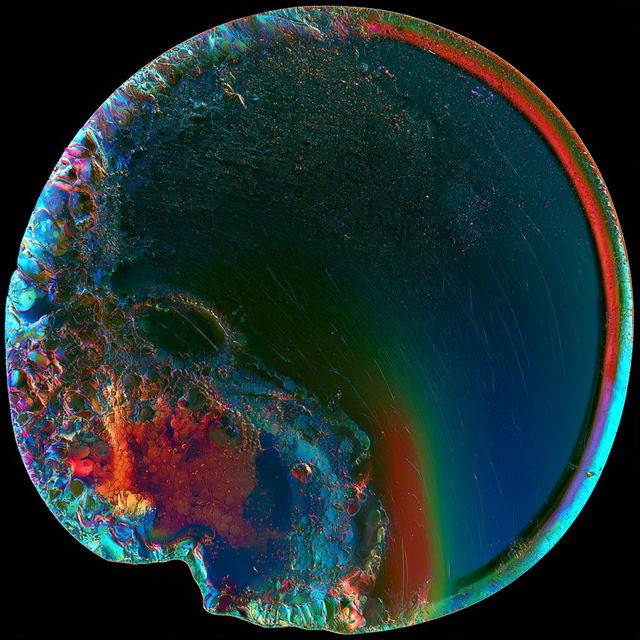 Cellular Aurora style, Midjourney V8.2, render 3 of 4