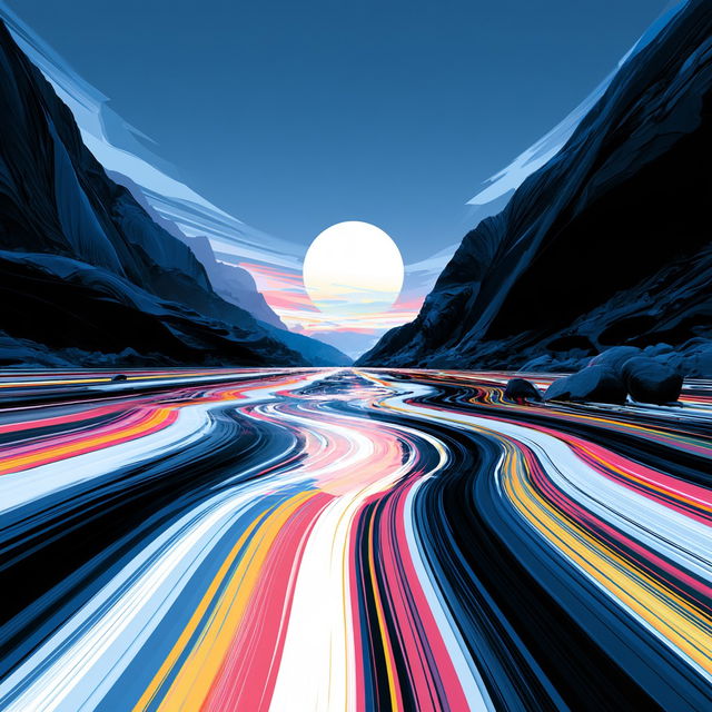 Cartoglyphic style, Midjourney V8.2, render 3 of 4