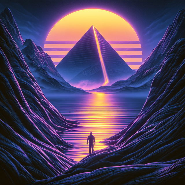 Pyramidroc style, Midjourney V8.2, render 3 of 4