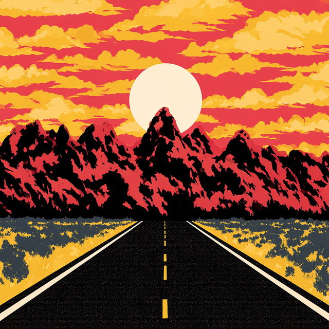 Suncut Dramatics style, Midjourney V8.2, render 1 of 4