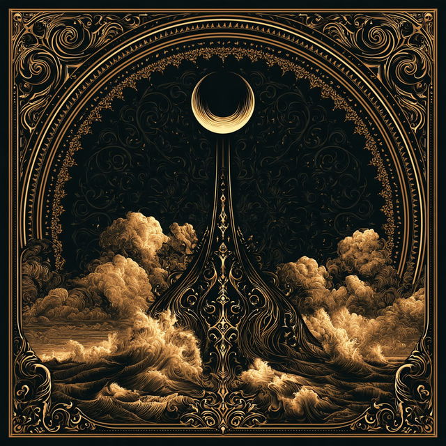 Filigree Astrarium style, Midjourney V8.2, render 2 of 4