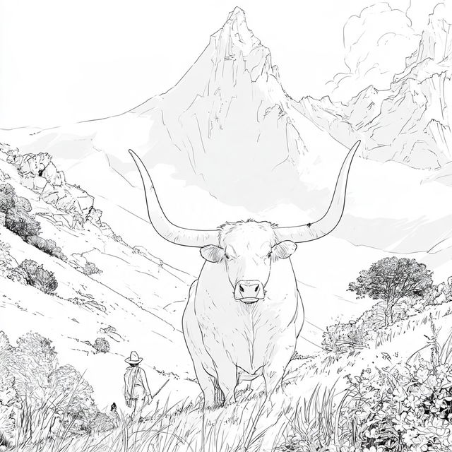 Atlas of Inked Beasts style, Midjourney V8.2, render 1 of 4