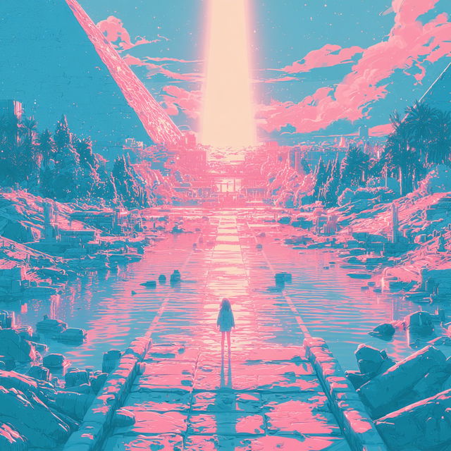 Skysakura style, Midjourney V8.2, render 4 of 4