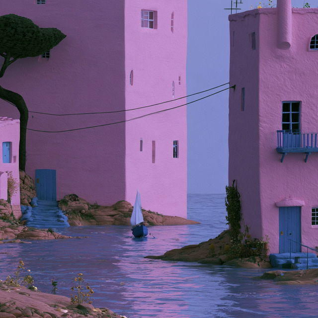 Cliffpastel style, Midjourney V8.2, render 4 of 4