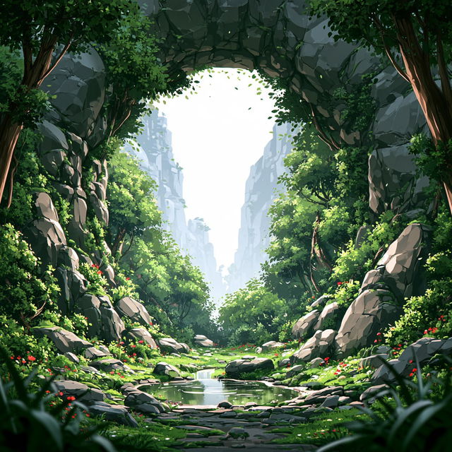 Dappled Lithobeast style, Midjourney V8.2, render 4 of 4