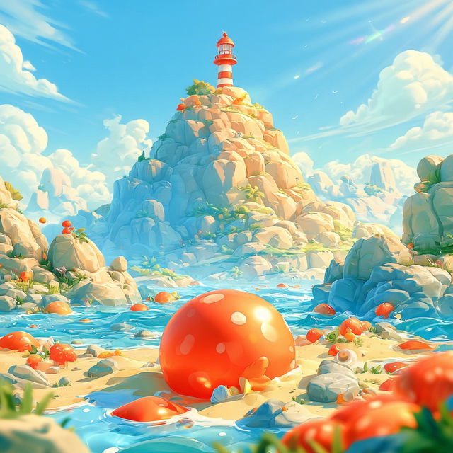 Terracefall Mythography style, Midjourney V8.2, render 4 of 4