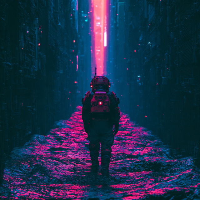 Magencore style, Midjourney V8.2, render 4 of 4
