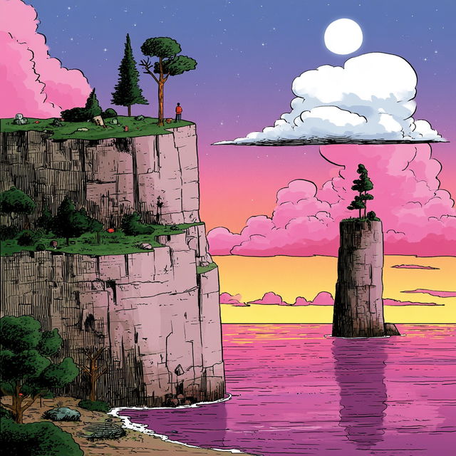 Chromacanyon Storyism style, Midjourney V8.2, render 4 of 4