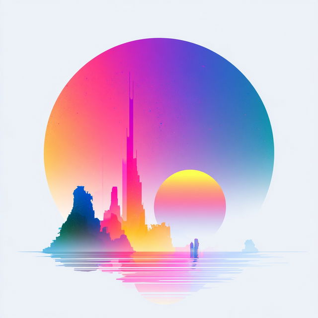 Neonmandala style, Midjourney V8.2, render 3 of 4
