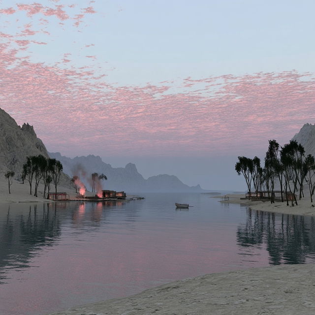 Floodromancy style, Midjourney V8.2, render 3 of 4