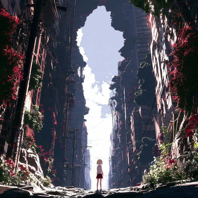 Redwire Overgrowth Expedition style, Midjourney V8.2, render 2 of 4