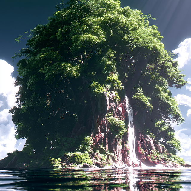 Redwire Overgrowth Expedition style, Midjourney V8.2, render 4 of 4