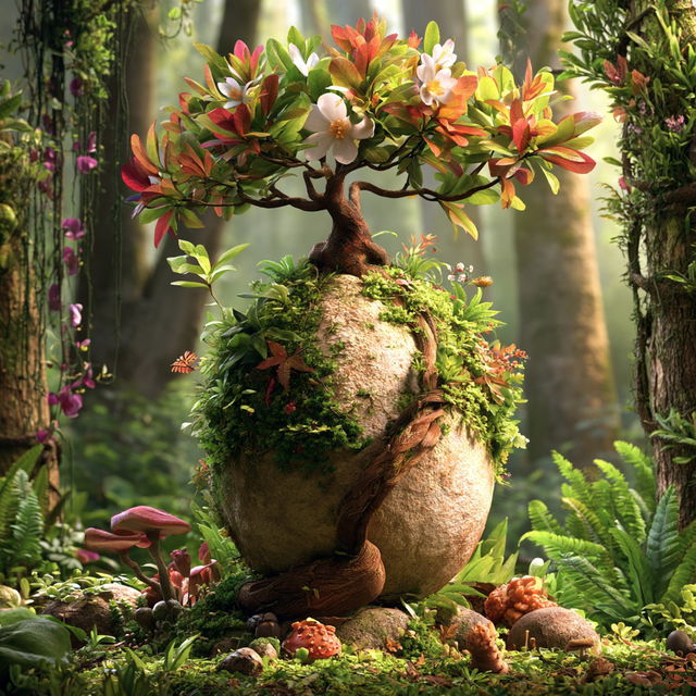 Giantletteria style, Midjourney V8.2, render 3 of 4