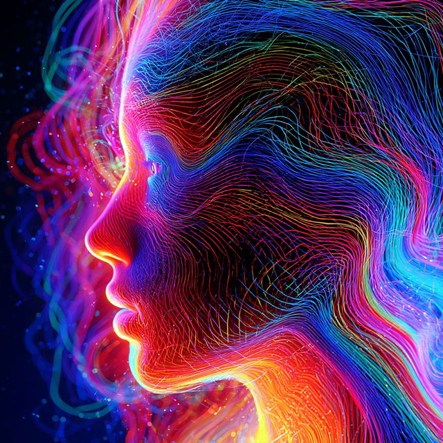 Glazewave style, Midjourney V8.2, render 4 of 4