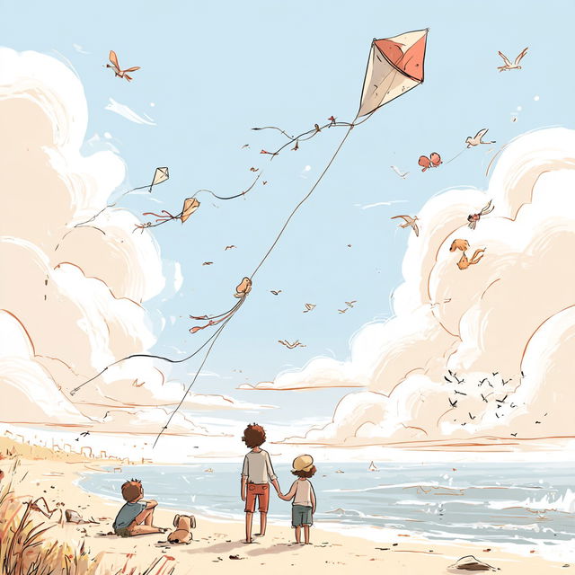 Kiteborne style, Midjourney V8.2, render 3 of 4