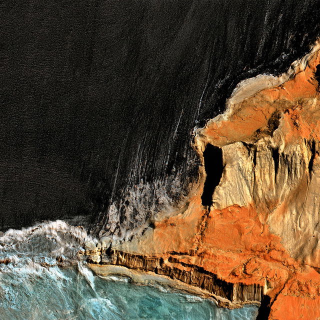 Tectonic Butoh style, Midjourney V8.2, render 2 of 4