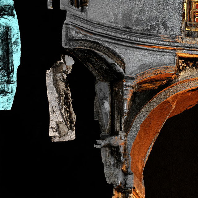 Tectonic Butoh style, Midjourney V8.2, render 1 of 4
