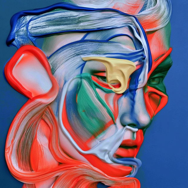 Impastomorph style, Midjourney V8.2, render 1 of 4