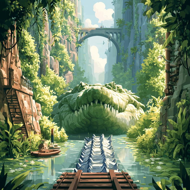Castle Cuir style, Midjourney V8.2, render 3 of 4