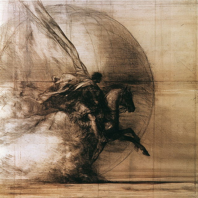Sepia Morphograph style, Midjourney V8.2, render 4 of 4