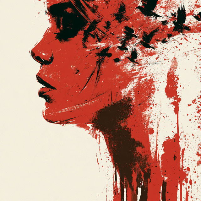 Inkscar style, Midjourney V8.2, render 2 of 4