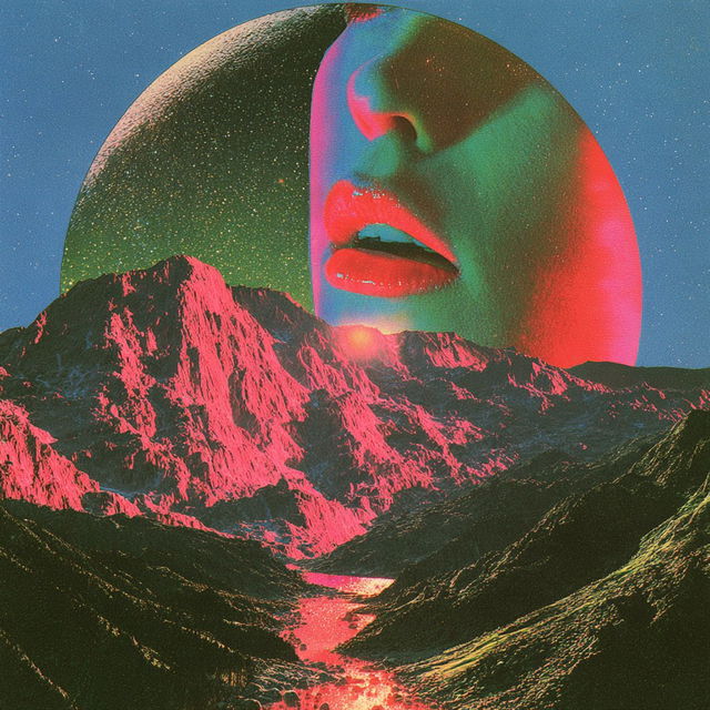 Chromolitho Futurism style, Midjourney V8.2, render 2 of 4