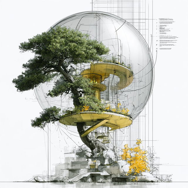 The Aureate Etchers Studio style, Midjourney V8.2, render 3 of 4