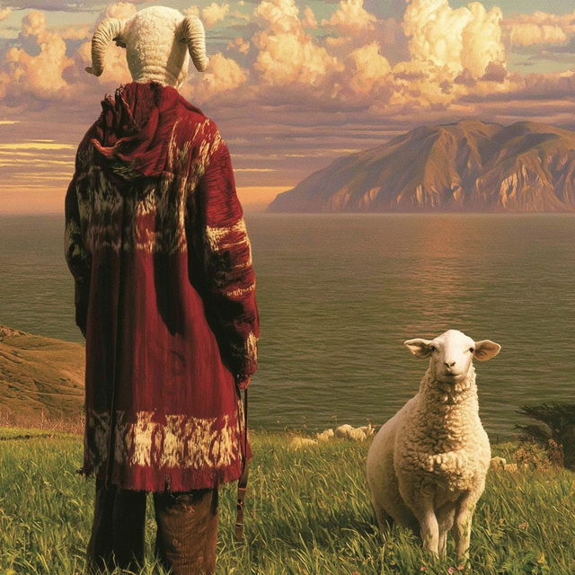 Ramspire Pastoral style, Midjourney V8.2, render 2 of 4