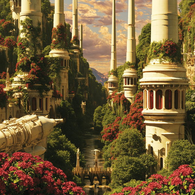 Ramspire Pastoral style, Midjourney V8.2, render 4 of 4