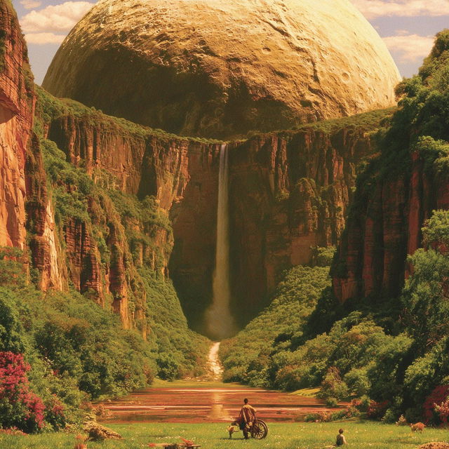 Ramspire Pastoral style, Midjourney V8.2, render 3 of 4