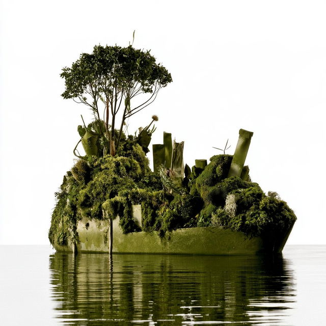 Botanopuppetry style, Midjourney V8.2, render 2 of 4