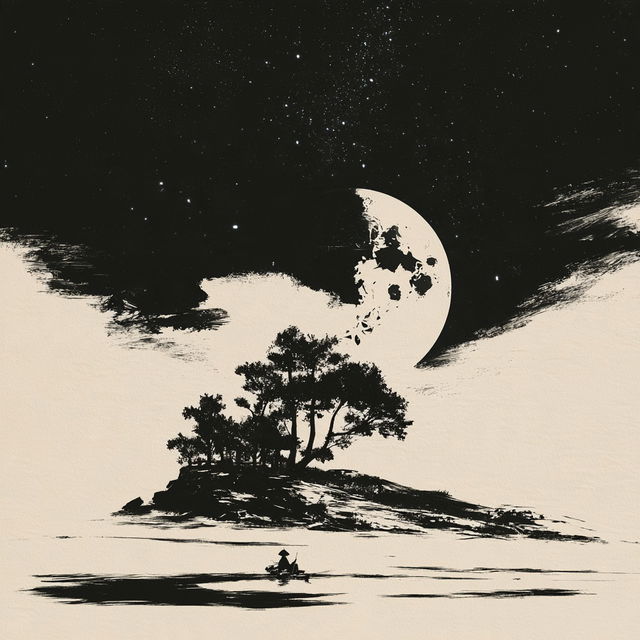 Gravemoon Washcraft style, Midjourney V8.2, render 4 of 4