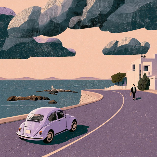 Perihelion Coastlines style, Midjourney V8.2, render 2 of 4