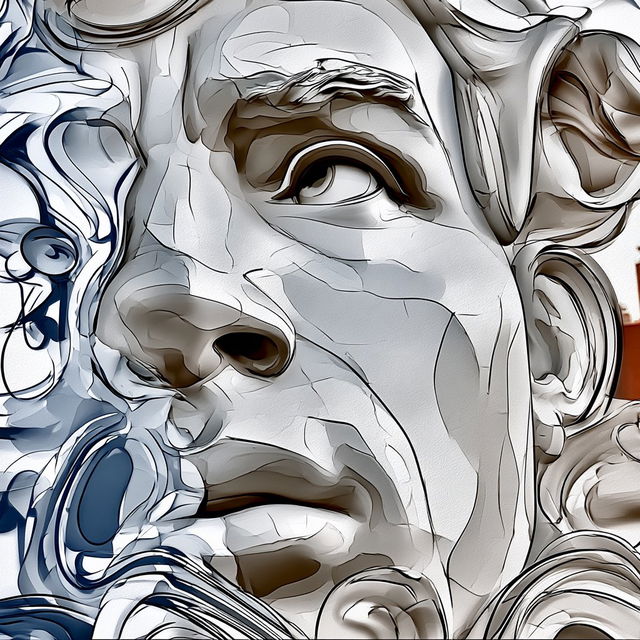Contoursplice style, Midjourney V8.2, render 2 of 4
