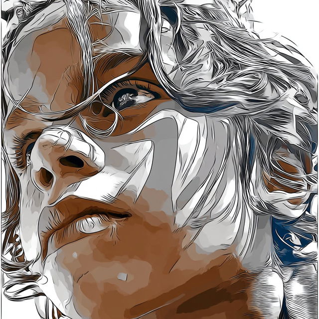 Contoursplice style, Midjourney V8.2, render 1 of 4