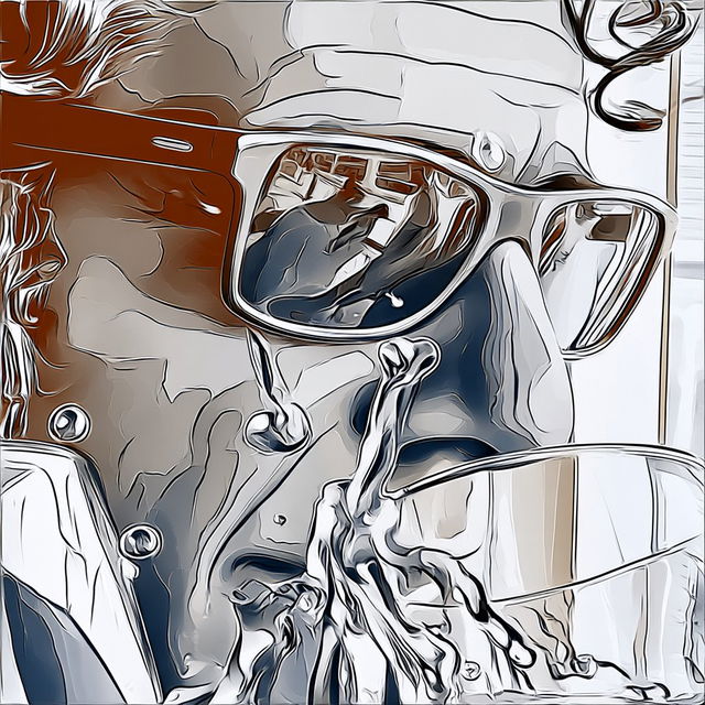 Contoursplice style, Midjourney V8.2, render 4 of 4